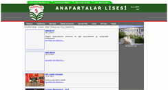 Desktop Screenshot of anafartalarlisesi.org